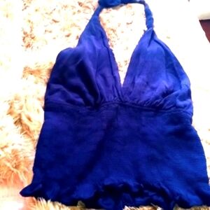 Blue top tank size Large NWOT